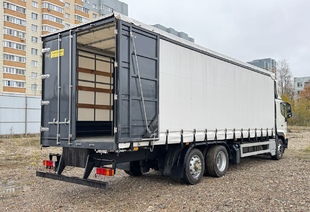 HINO 700 6×2 (МРМ 20т) БОРТ-ТЕНТ СДВИЖНЫЕ ШТОРЫ И КРЫША 9,26м